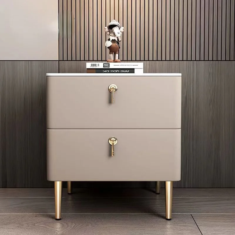 

Простые современные тумбочки из массива дерева для домашней мебели, шиферный прикроватный столик, Скандинавская дизайнерская Роскошная тумбочка для спальни