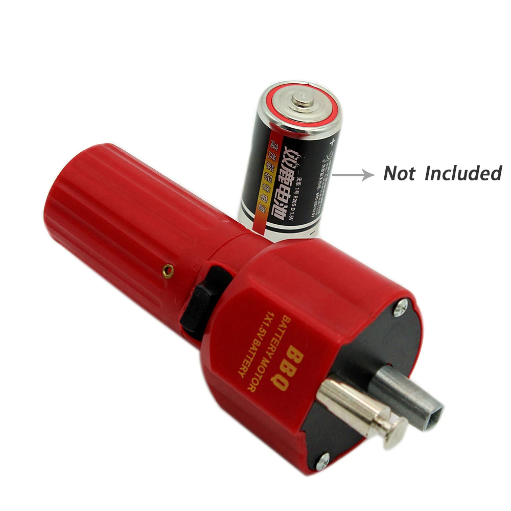 1.5V Battery Powered Barbecue Motor Rotisserie Rotator Electric Spiedo BBQ Grill Motor For Outdoor Picnic Grill Skewer 5