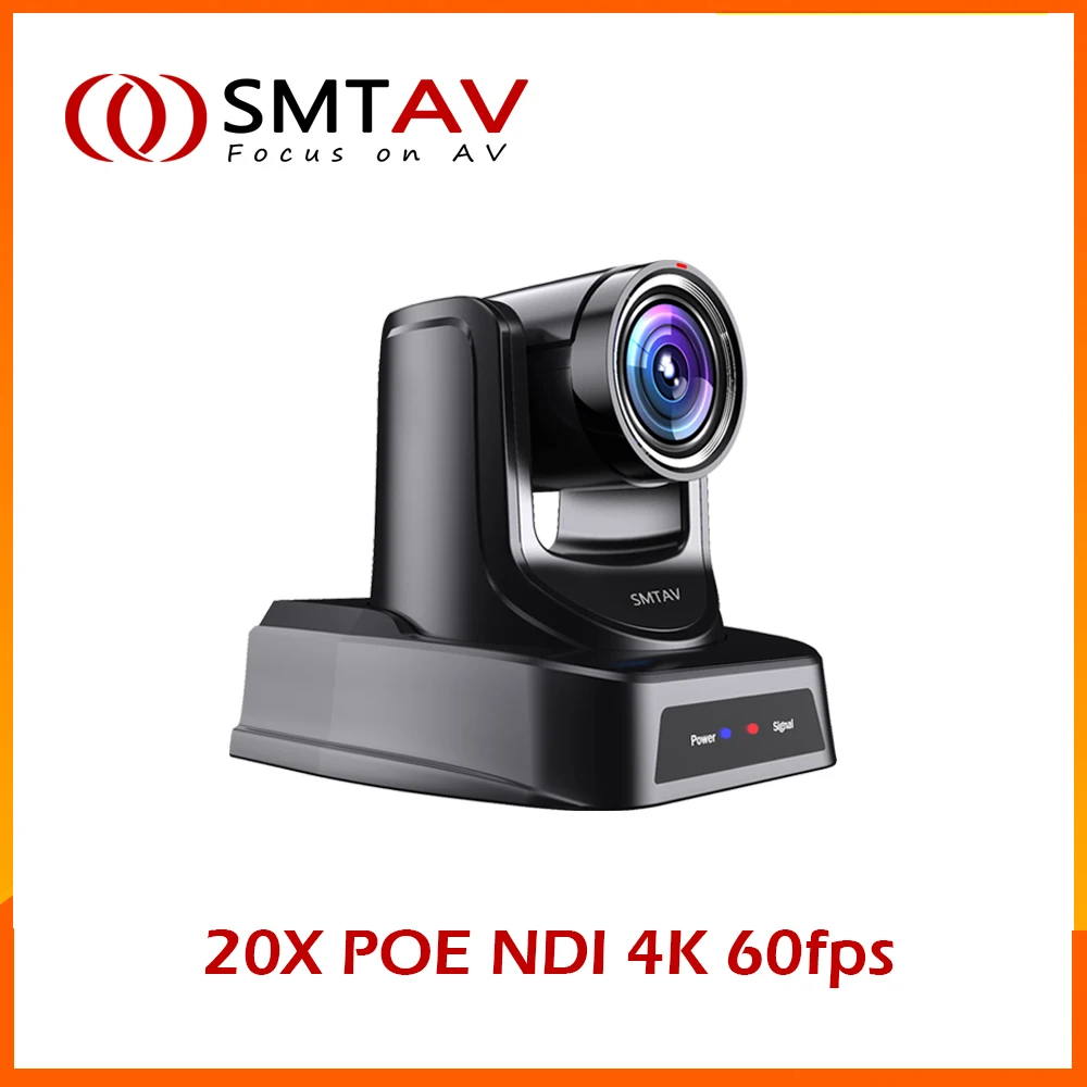 Smtav Poe Ndi 4k 20x Optical Zoom Ptz Camera With 3gsdi Hdmi Usb Ip
