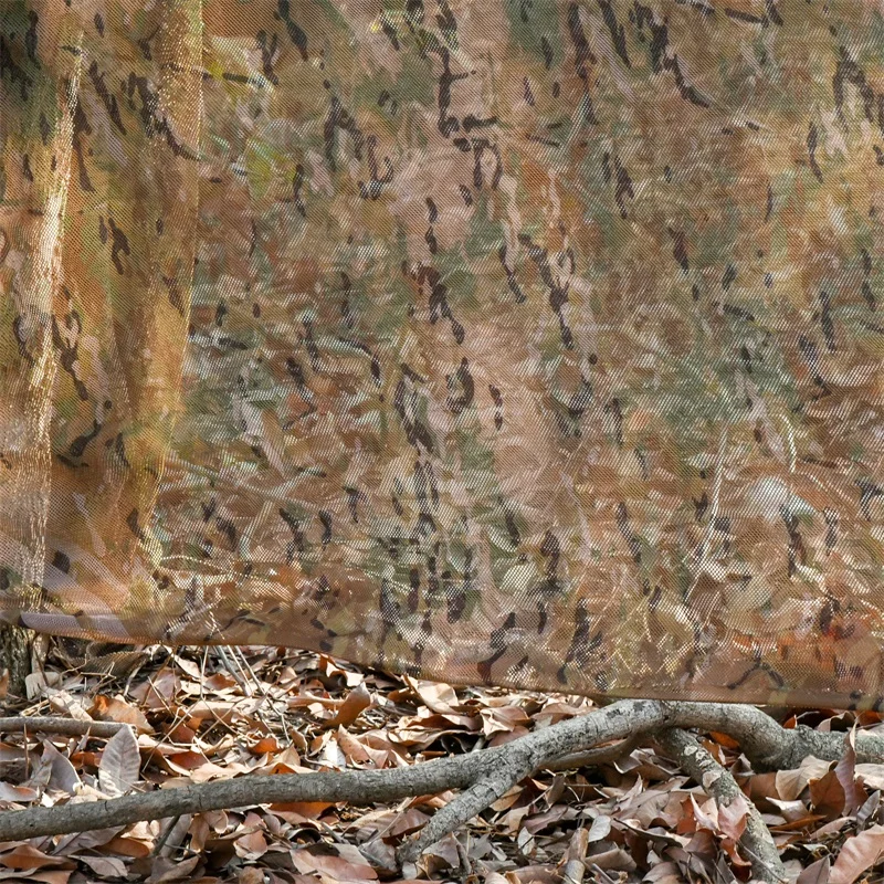 Camouflage Net 1.5m Width 300d See Through Camo Netting Blinds Camping Disguise For Hunting Charger Outdoor Shelter Shooting