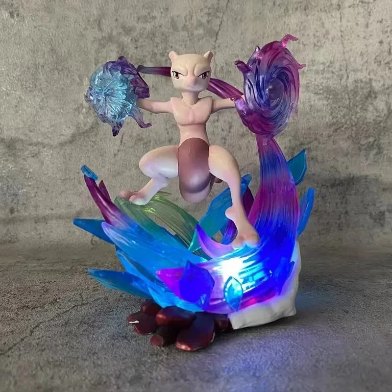 thumbnail image 1 of 14cm Pokemon Mewtwo Dm Scenario Cartoon Anime Figures Mew Gk Figurine Pvc Statue Model Doll Collectible Toy Model Gifts, 1 of 5