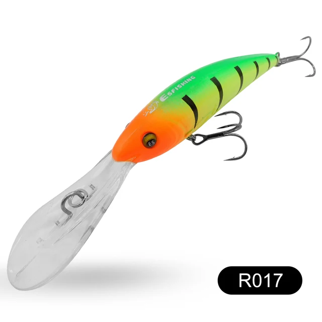 ESFISHING Top Quality Hard Bait 90mm 16g Easy Sprinter Dive Depth 0-7.5m long casting Minnow Wobbler Bass Pike Free Shipping R017