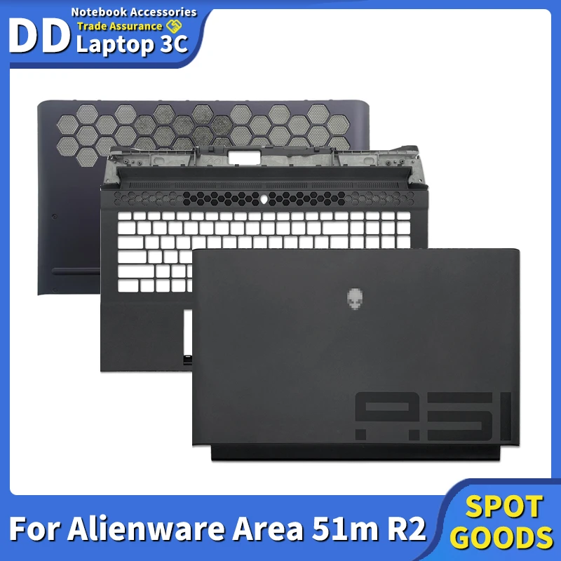 New For Dell Alienware Area 51m R2 Laptop LCD Back Cover/Palmrest