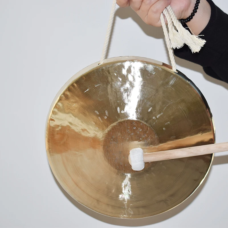 China handmade Gong 27cm Deep resonant tones Sound Bath Gong