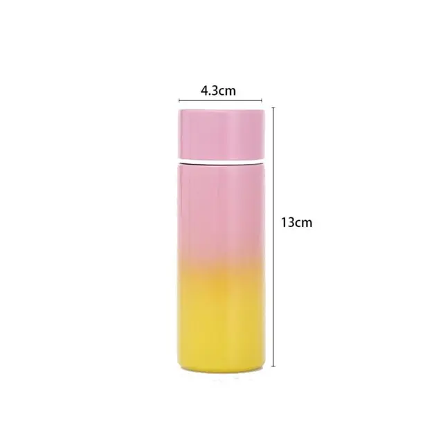 Portable 120ml Mini Thermal Cup Stainless Steel Leak-proof Pocket Flask Lightweight Travel Coffee Mug Insulated Water Bottle 6