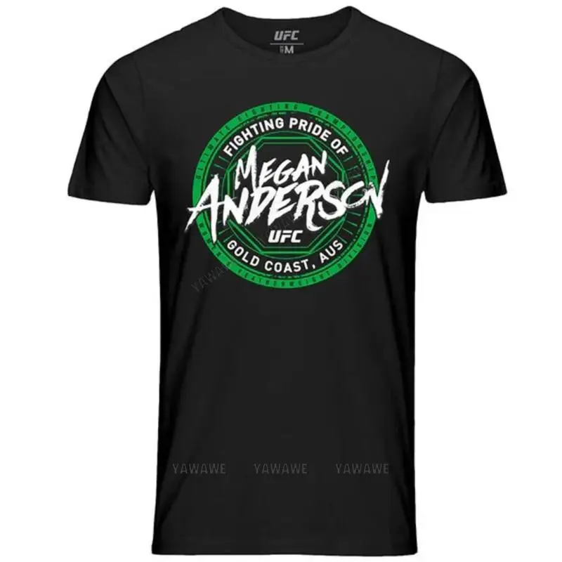 

New cotton brand t-shirt black unisex tee shirt Megan Anderson T Shirt (1) men fashion print tshirt teenager casual tees top