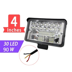 High - Performance LED Auxiliary Spotlights for Vehicles (4inch)