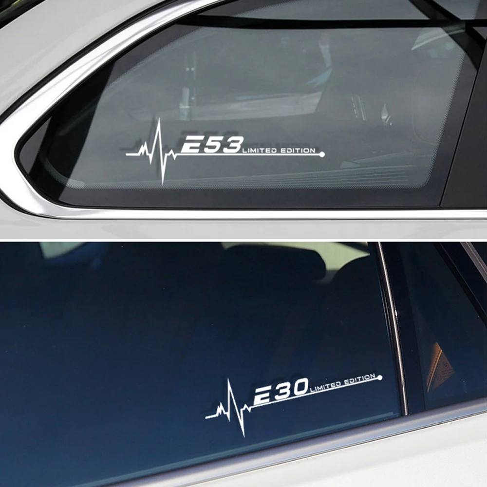 Car Sticker for BMW E28 E30 E34 E36 E39 E46 E53 E60 E61 E62 E70 E87 E90 E91 E92 E93 1Pcs