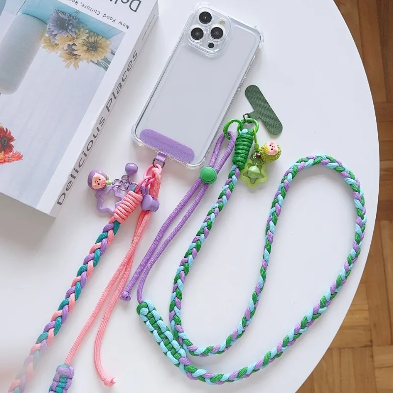 Creative Cartoon Pendant Universal Crossbody Lanyard
