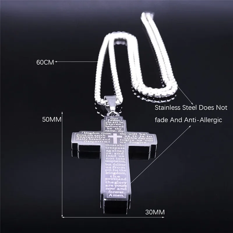 Men’s Cross Chain Necklace 6