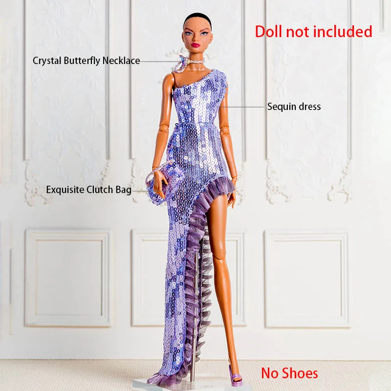 green emerald velvet dress 3-in-1 Dress Up Game Set: Princess Fashion Show