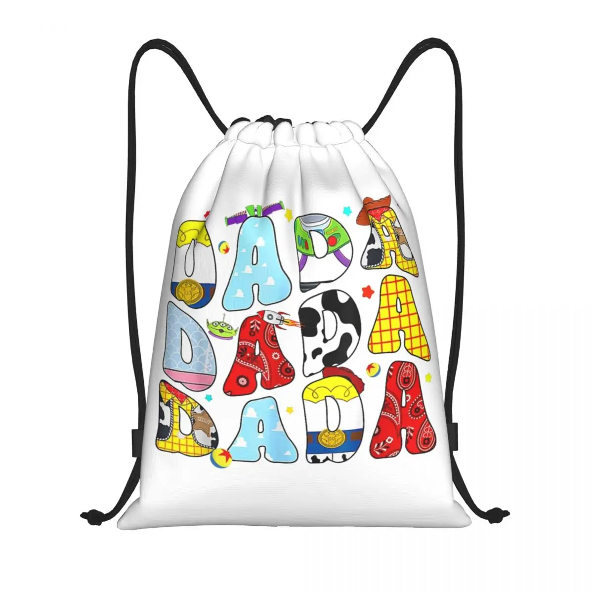 Se busca Mr Potato Reward Toy Story Mochila deportiva con cordón Mochila de gimnasio Bolsa de cuerdas para hacer ejercicio