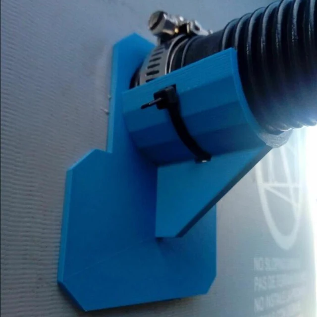 Úszómedence-Cső Tartó 30-38 Mm-Es Csövek Rögzítő Tartókhoz Tartozó Tömlő Kimeneti Tartótartammal Kiegészítőkkel - Image 4