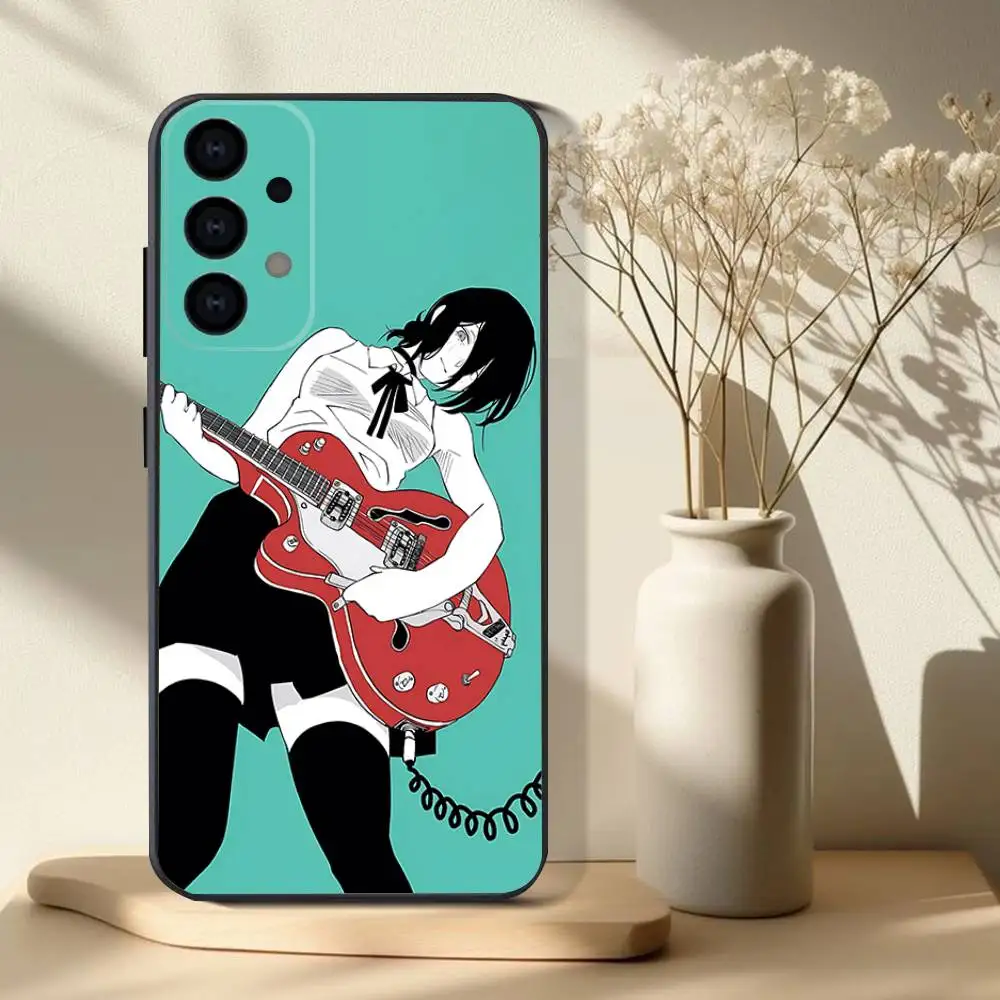 Chainsaw Man Anime Black Soft Phone Case
