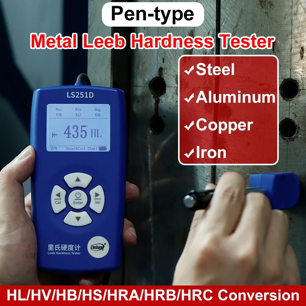 On Sale LS251D Hardness Test Machine Precise Leeb Hardness Tester Portable Hardness Tester For Steel 3