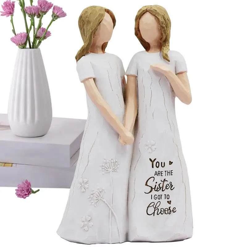 Best Friends Statue Sisterhood Figure Home Decor