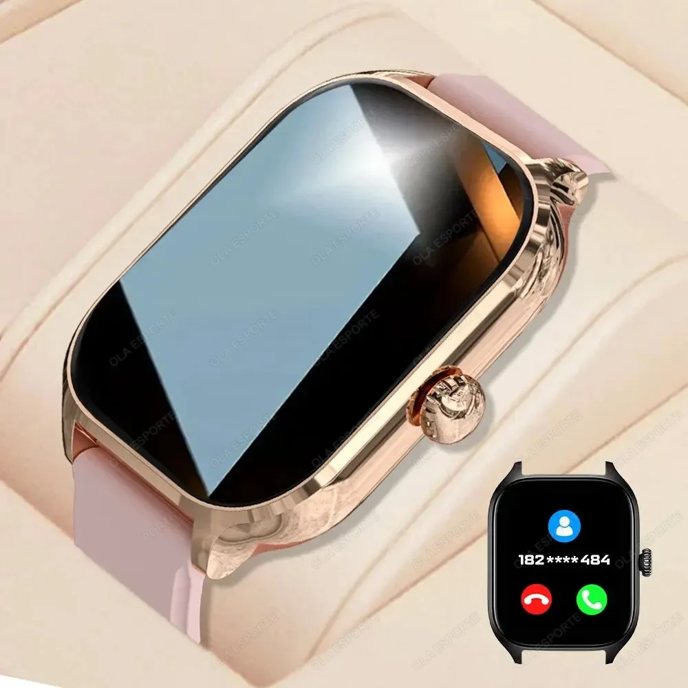 2026 New Men's Smart Watch Women's Gift 2.01inch HD Full Touch Screen Sports Fitness Watch Electronics Bluetooth Talk Smartwatch 1