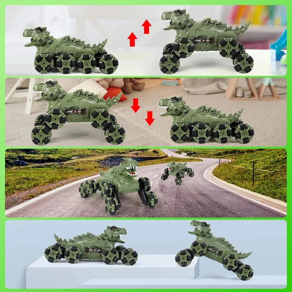 8WD RC Stunt Car, 2.4GHz Remote Control Car, RC Cars Toys Monster Truck for Ages 3-10 Boys Girls 5
