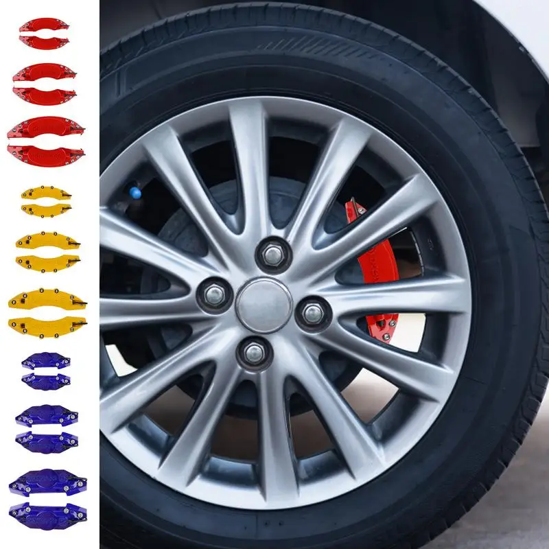 Car Disc Brake Caliper Covers Wheel Hub Brake Cover Universal Car Decoration Disc Caliper Covers Wheel Hub Cover