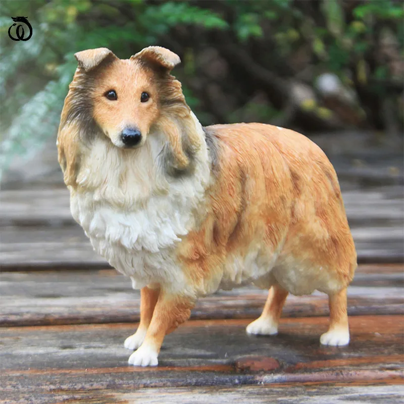 ShetlandSheepdogModelArtStatueEmulationAnimalSculptureSheltie