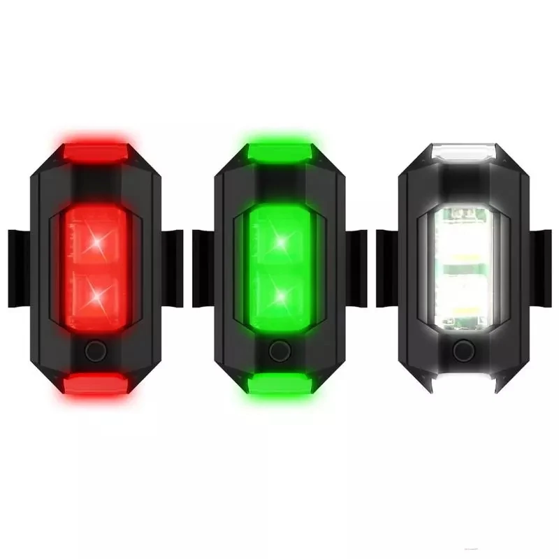 SHAREFUNBAY LED Warning Light Mini Signal Light Drone with Strobe Light 7 Colors Turn Signal Indicator Motorcycle RC Helicopters RC Helicopters