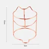 1 Pcs Cute Cat Beauty Egg Bracket  Dryer Cosmetic Makeup Sponge Gourd Powder Puff Rack  Organizer Box Shelf Holder Storage Tools 4