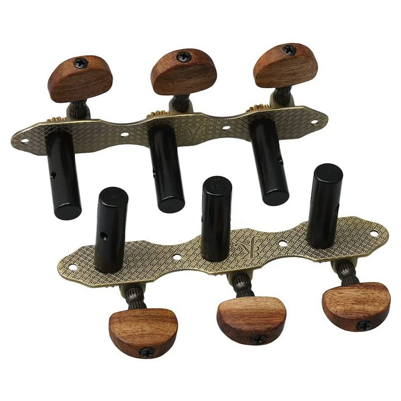 2Pieces Guitar Tuner Tuning Keys Pegs Machine Heads for Classical