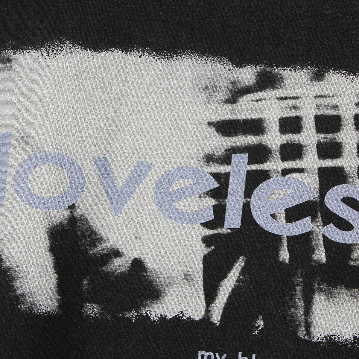 Фото Футболка с длинным рукавом My Bloody Valentine Loveless словут Дайвинг пышная езда потрясающая черная футболка для мужчин и женщин хлопковая промытая футболка №5