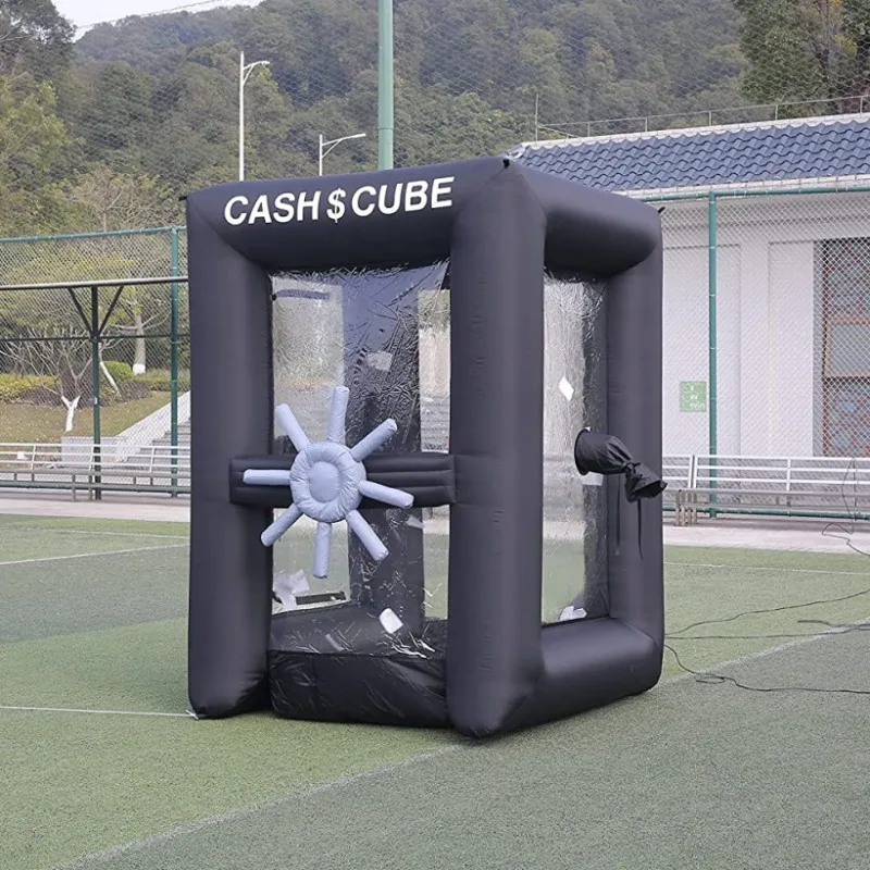 Sayok inflável dinheiro grabber grabber dinheiro rápido inflado agarrando pavilhão para publicidade de promoção de evento de negócios