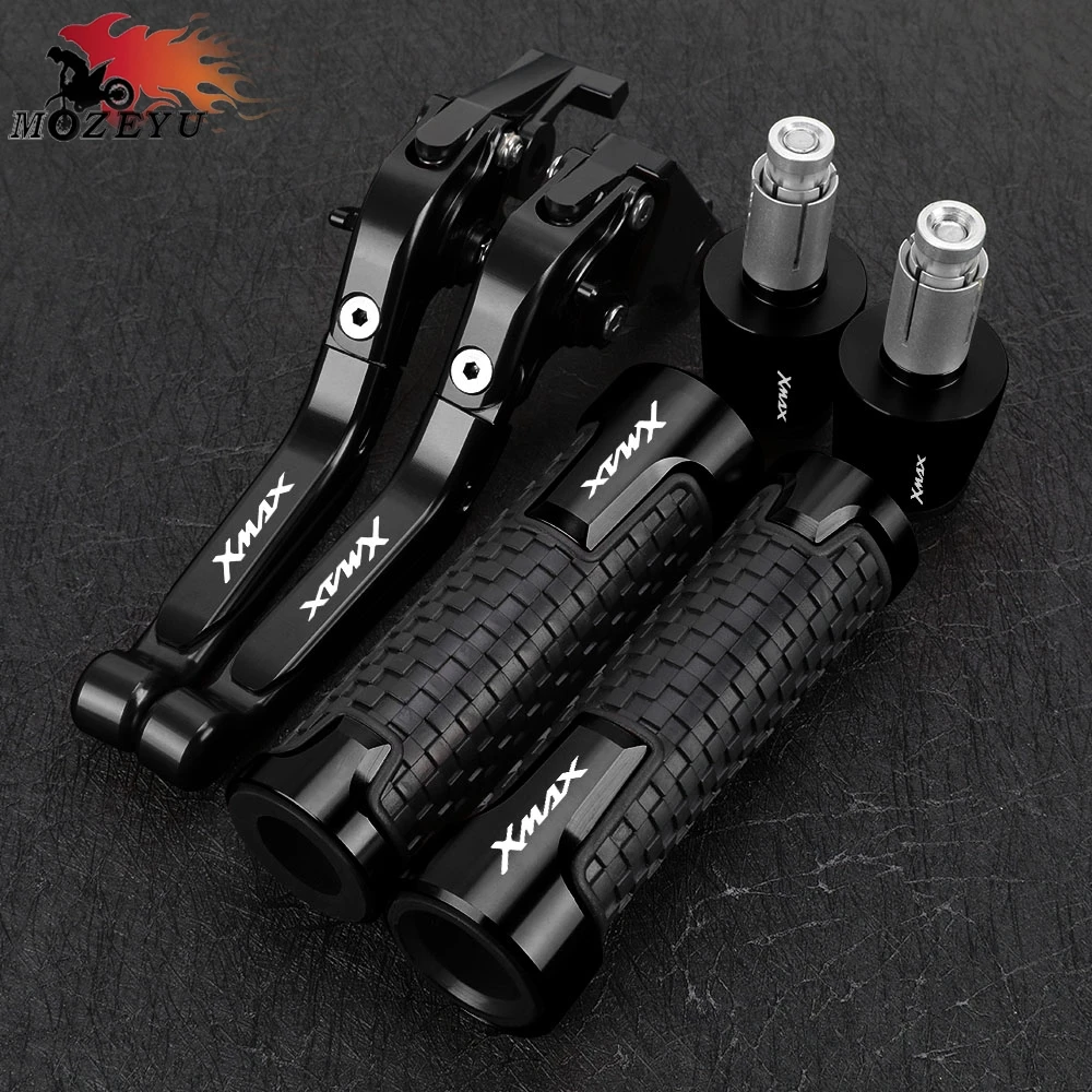 

XMAX 300 Brake Clutch Levers Handlebar Hand Grips Ends For YAMAHA X-MAX 300 2015 2016 2017 2018 2019 2020 2021 2022 2023 2024