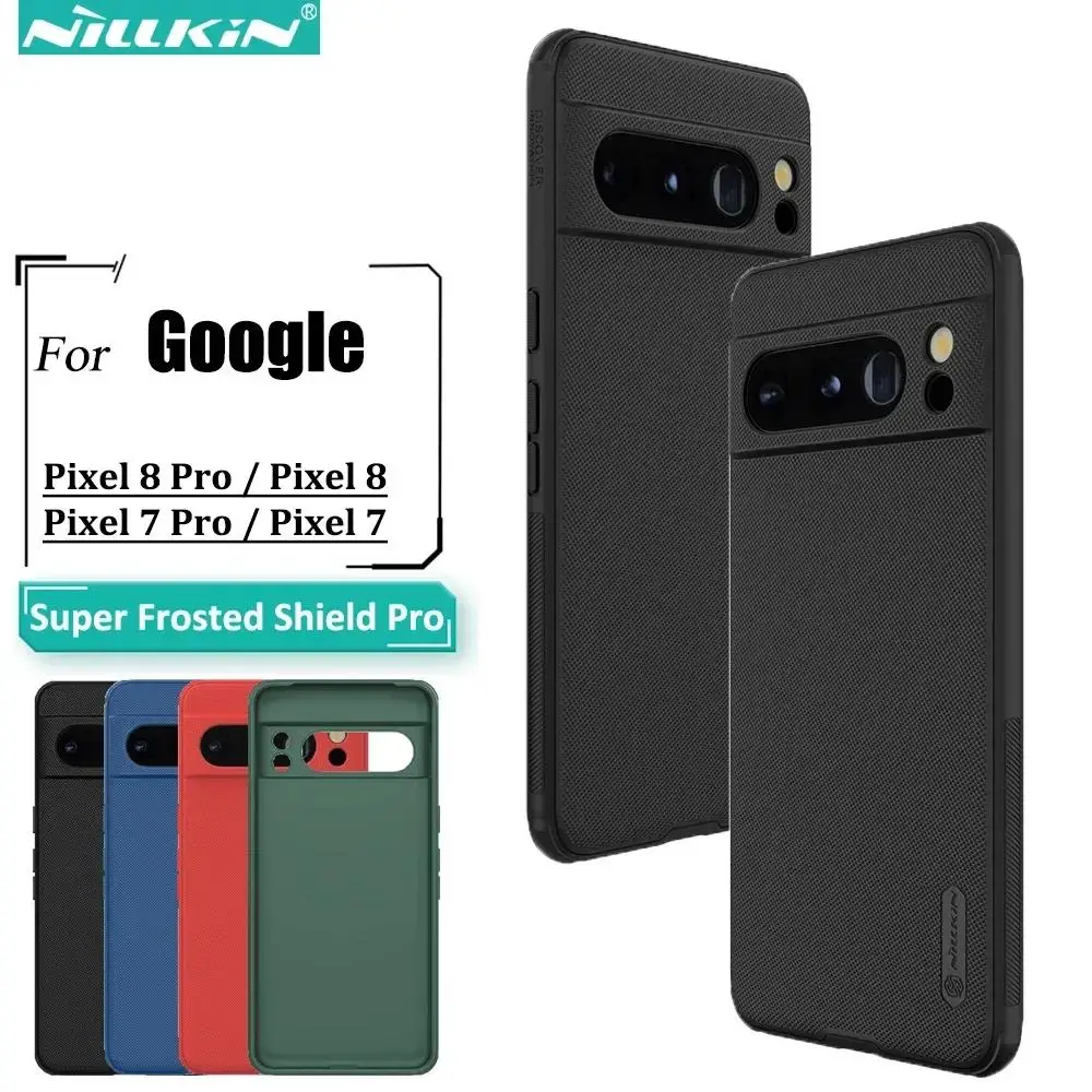 

2024 Nillkin for Google Pixel 8 Pro Case Frosted Shield Pro, PC+TPU Hard Protection Back Cover for Pixel 8 Pixel 7 Pro Pixel 7