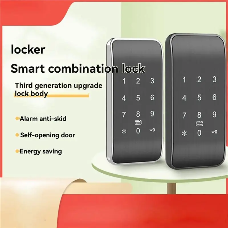 ABZZ-무선 출입 통제 디지털 키패드 전화/RFID/카드 번호 사물함용 캐비닛 잠금장치
