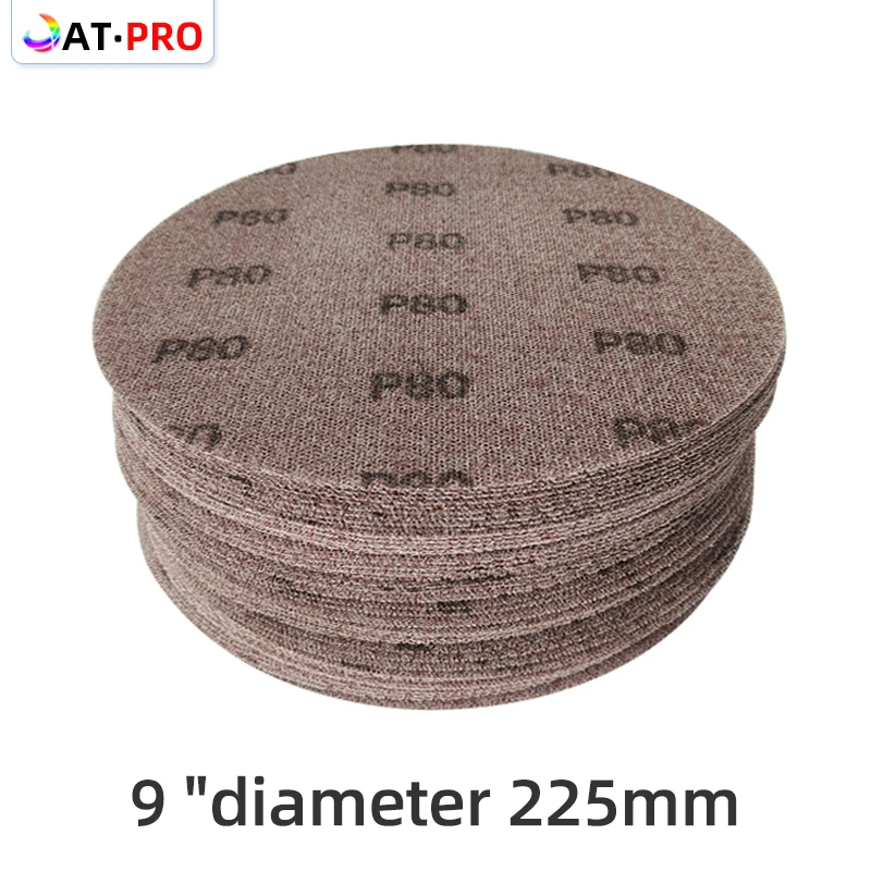 Sandpaper 9-inch 225MM grid sandpaper for wall polishing grinding dust removal and anti-clogging