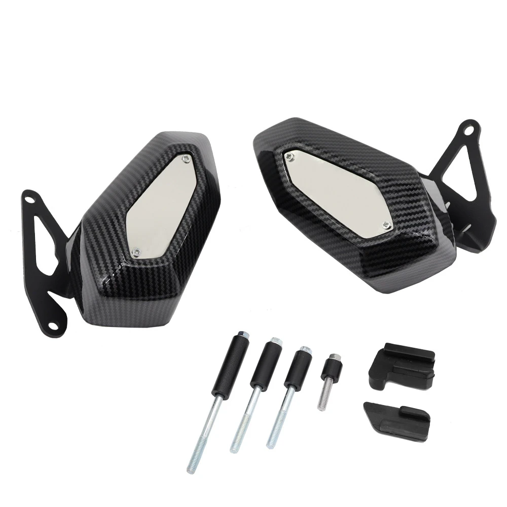 car roller sunshade retractable car window shades privacy protection roller blinds easy to install retractable window shades for For Yamaha YZF R15 V4 2021-2022 Mortorcycle Engine Guard Crash Protector Protection Carbon Fiber Easy To Install Practical