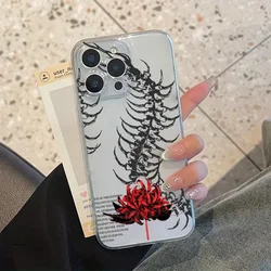 Stylish Clear Back Tokyo Ghoul Anime Phone Case - Samsung A23 (T - 303HQ51223L1)