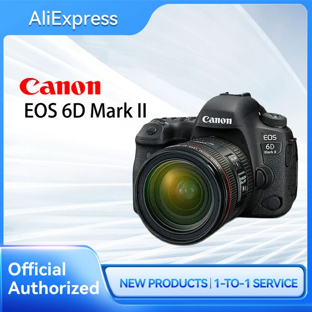  Canon EOS 6D Mark II with EF 24-105mm is STM Lens, WiFi  Enabled : Electronics