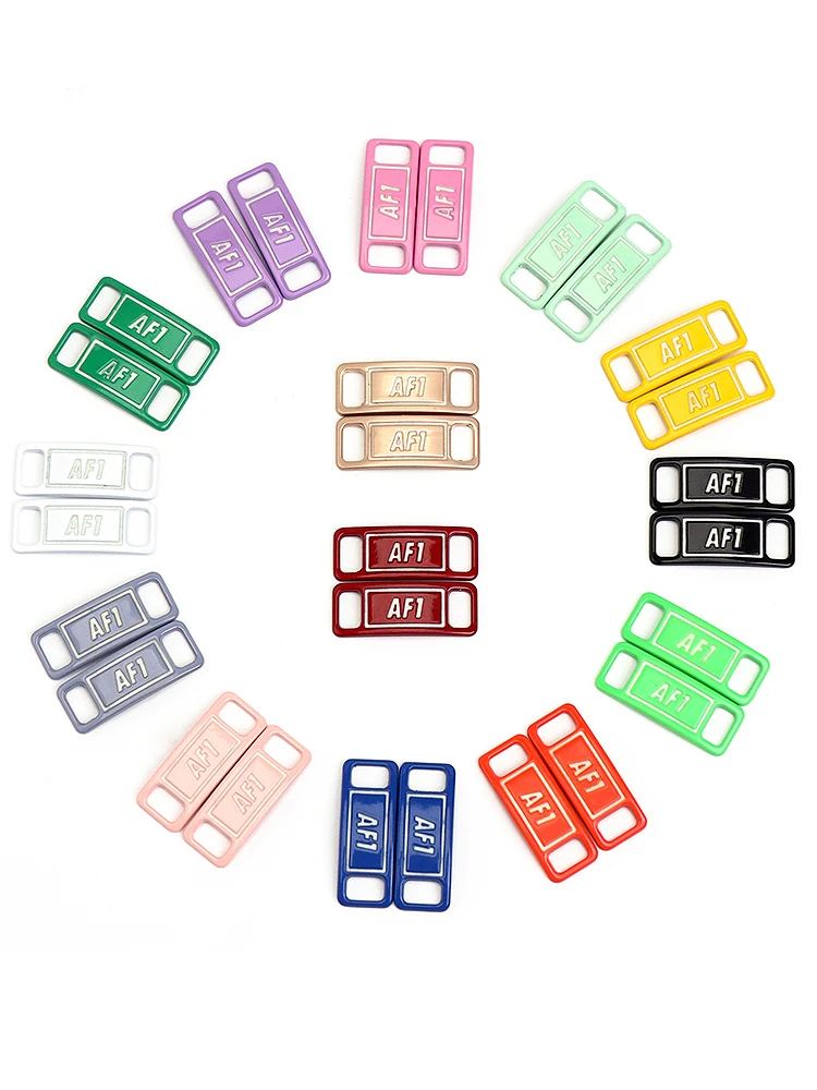 Luminous AF1 Shoelace Buckle AJ1 Shoes Night Running Luminous All-match Fluorescent Decorative Shoe Buckle Accessories Luxurious