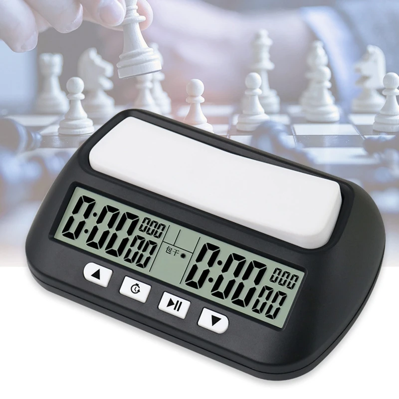 Schachspiel Zeit Count Up Down Timer Uhr Digital für Bonus Wettbewerb Prop 