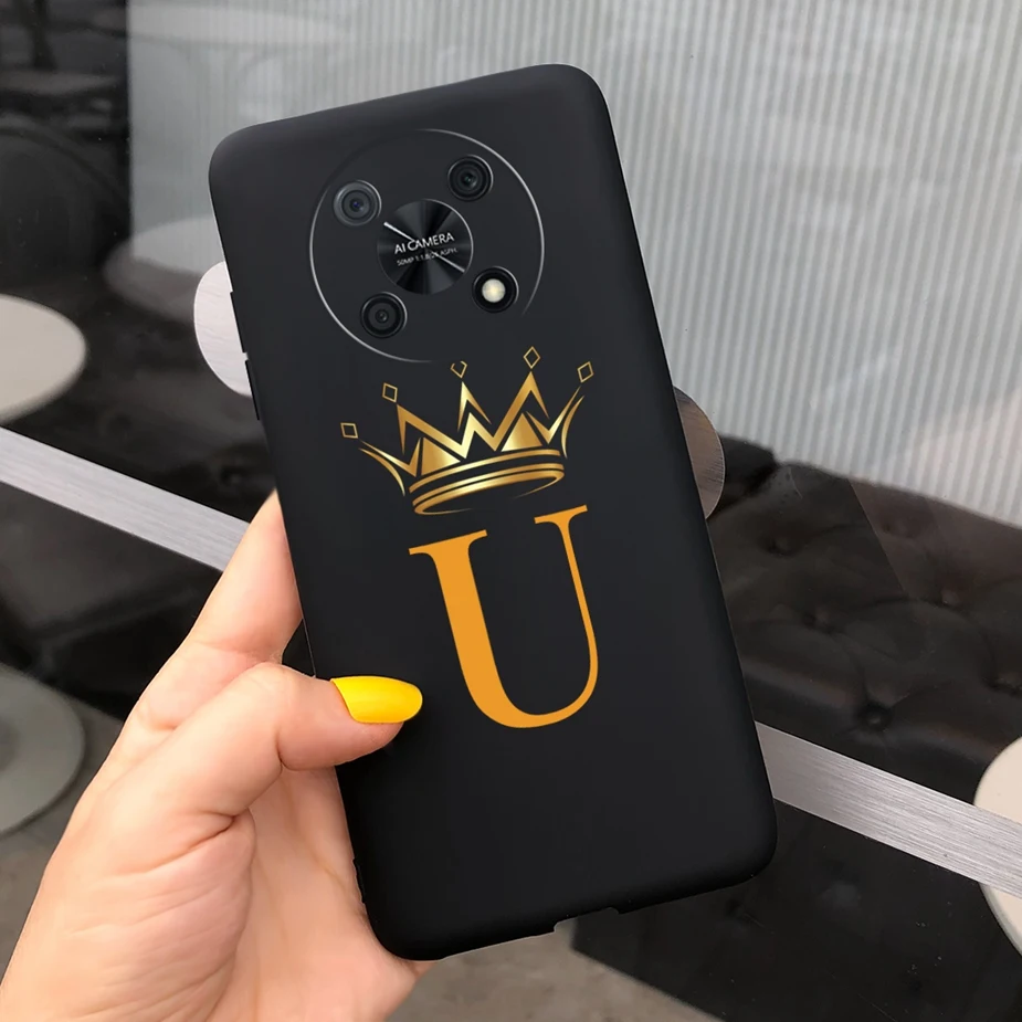 Stylish Letter Design Soft Slim Phone Case - 6.7'' Back Cover Bumper
