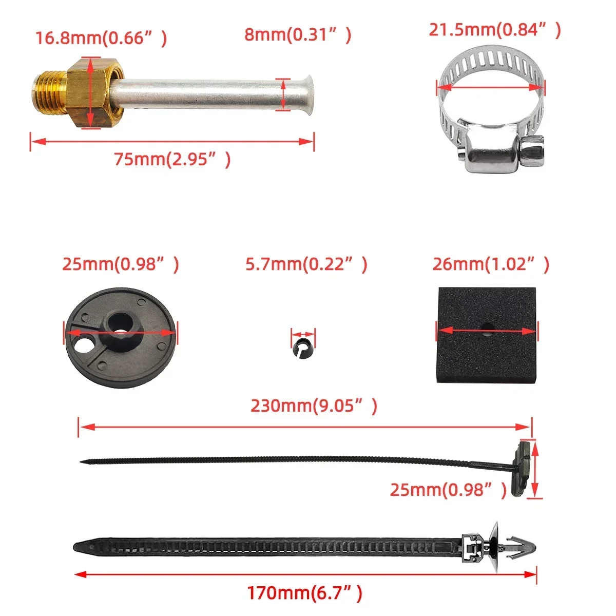 8 Row 6 Row 4 Aluminum Remote Transmission Oil Cooler Auto-Manual Radiator Converter Kit oil cooler kit aluminum radiator aluminum radiator kit