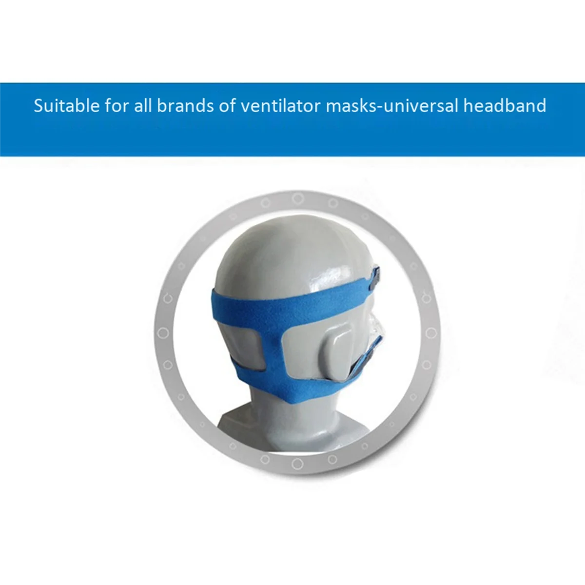 FZFZ 6X Universal Headgear Headband Ventilator Band Strap for CPAP