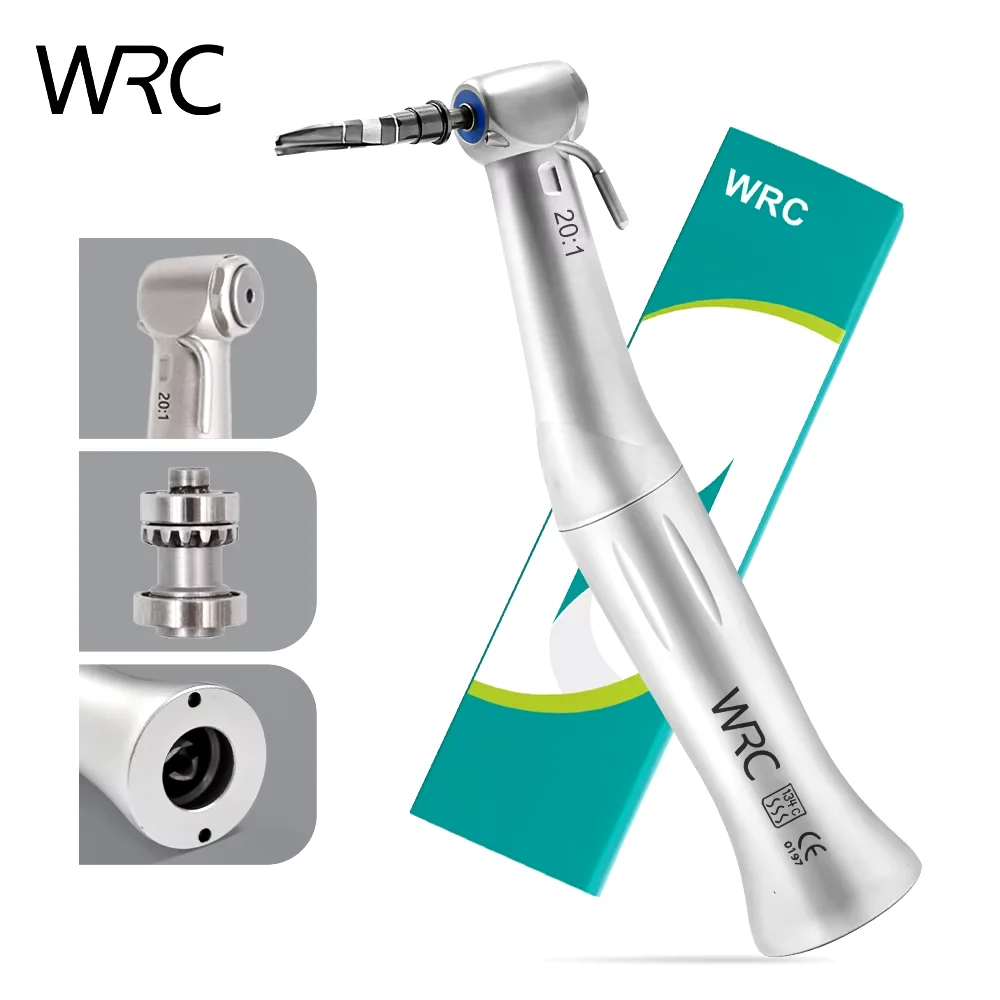 Dental SG20 chirurgie Implantat handstück 20:1 reduktion contra winkel niedrigen speed push button chuck handstück für E-TYPE Mikromotor