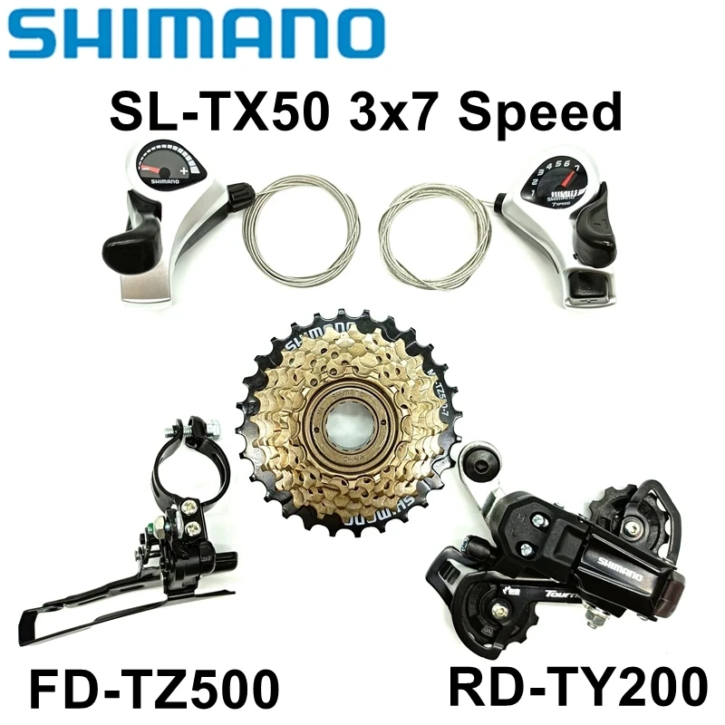 shimano 3x7 road shifters
