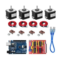 CNC-Shield  Engraving Machine +A4988 Motor Driver + Stepper Motor Nema17  DropShipping