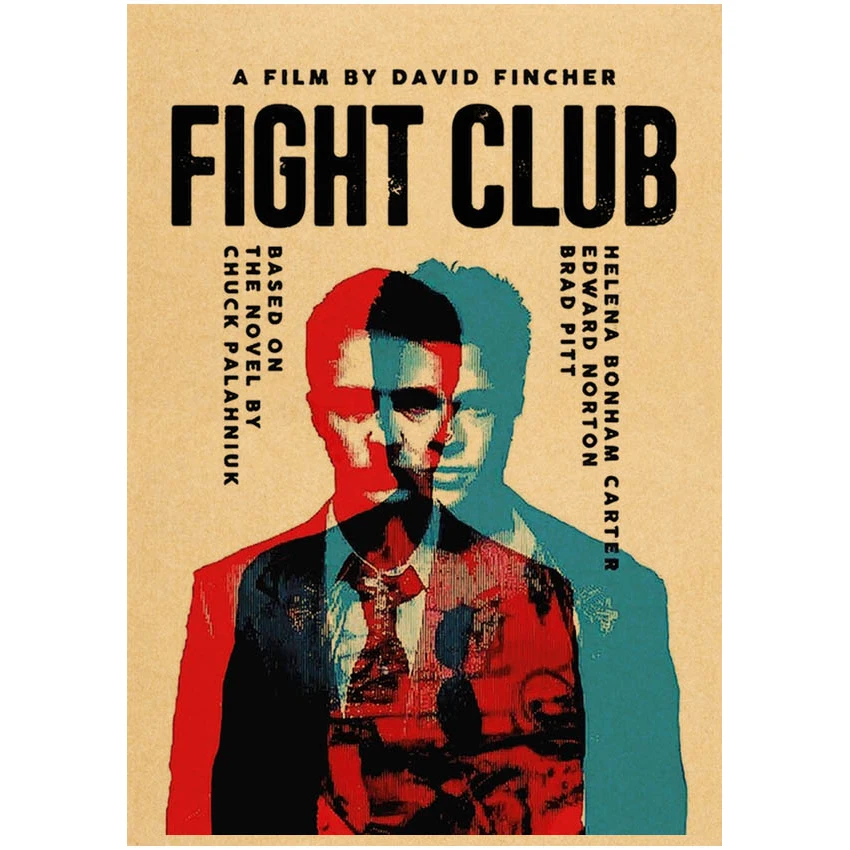 Fight Club（ファイト・クラブ）/ブラッド・ピット/映画ポスター Amazon.co.jp: 映画 ファイト・クラブ FIGHT CLUB ポスター 約