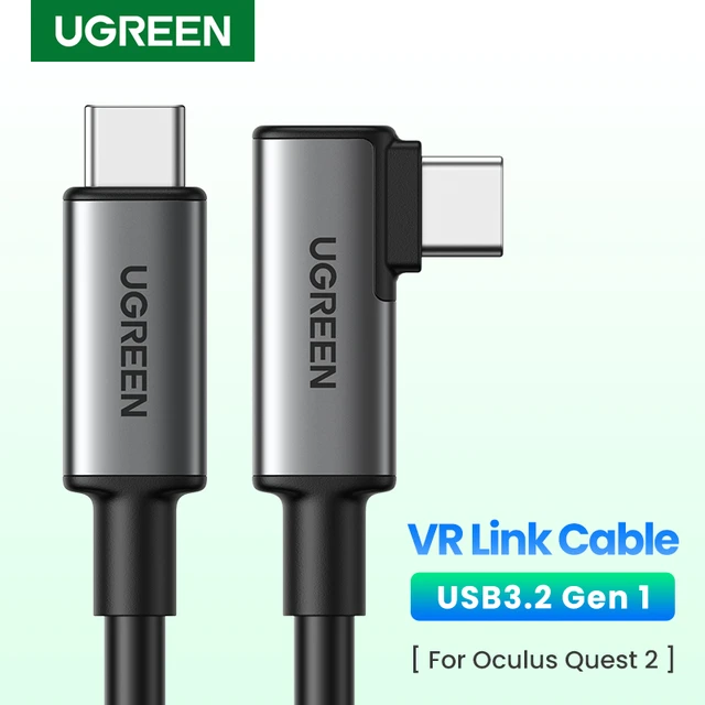 For Oculus Quest/Quest 2 VR Headset Link Cable USB-C USB 3.0 5Gbps Charging  Cord