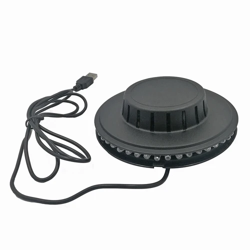 5W USB RGB 사운드 라이트 파티 무대 파 조명, 활성화 회전 디스코 LED 볼 램프 LED 디스코 사운드 스트로브 램프 5