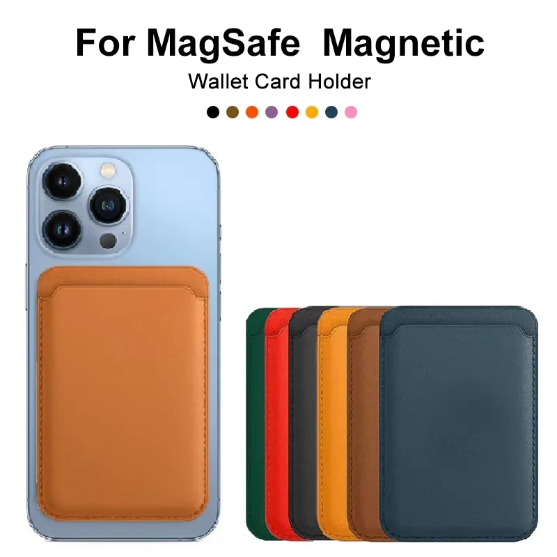 For Magsafe Magnetic Leather Wallet Case For iPhone 17 16 thumbnail 8
