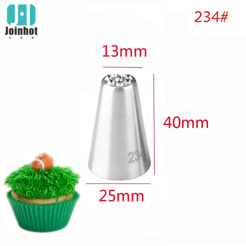 Cake Icing Nozzles Grass Cream Icing 3pcs/set Cupcake Head Cake Decorating Stainless Steel Pastry Decor Tip Piping