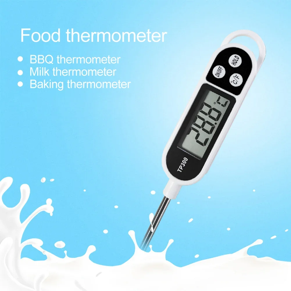 Food Thermometer TP300 Digital Kitchen Thermometer For Meat Water Milk Cooking Food Probe BBQ Electronic Oven Kitchen Tools 3